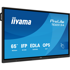 IIYAMA Interaktivni zaslon TE6513A-B2AG, 64,5", 4K Ultra HD, Wi-Fi, 500 cd/m², dodirni zaslon, ugrađeni procesor, crna